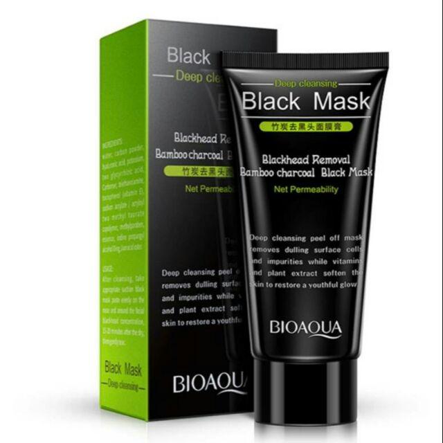 Blackhead Removal Bamboo Charcoal Black Facial Mask